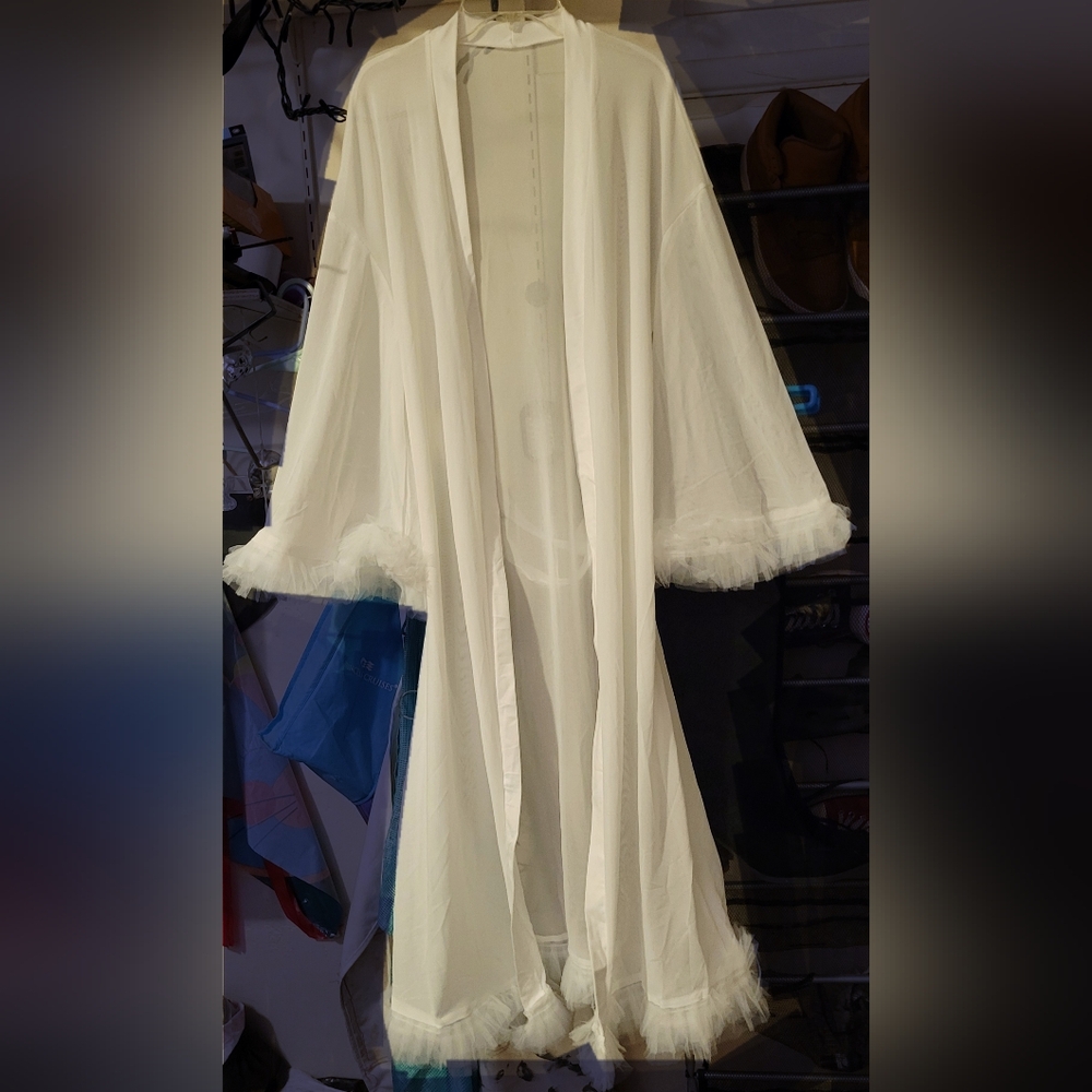 Shear Sexy White Robe